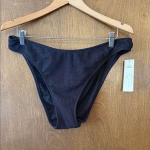 No Boundaries Black Swim Bikini Bottom